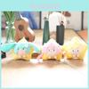 Adorable Cute Hatsune Miku Plush Doll Keychain Soft Toy Star Bag Charm Blue Yellow Pink