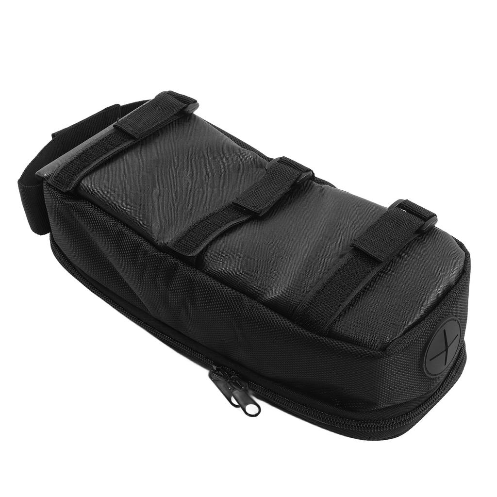 Electric Bike Controller Bag Lightweight Portable Concealed Outlet Design Black Electric Bicycle Accessories