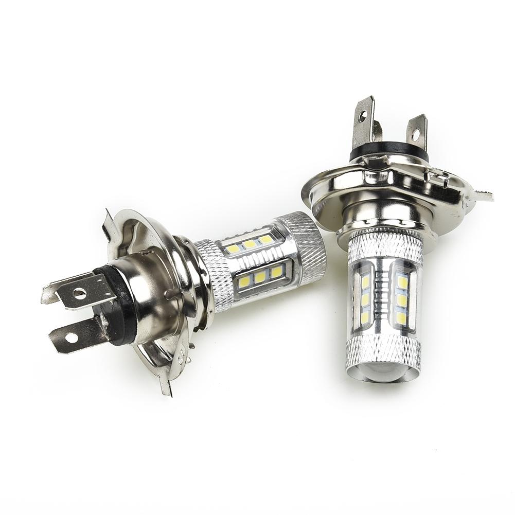 White H4 9003 HB2 Fog Driving Light LED Headlight 80W High/Low Beam Lamp Bulbs