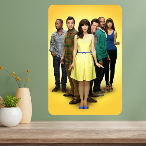

New Girl Metal TV Show Poster Sign 20x30cm（7.8x11.8inch）