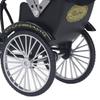 Rickshaw Model Retro Design Decorative Interesting Alloy 3 Wheel Rickshaw Desktop Ornament for Decoration