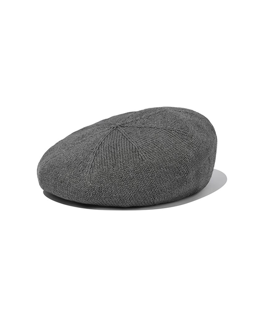 FALLETT Summer Knit Beret Charcoal