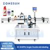 ZS-TB260R Hochwertige Automatische Runde Wein Wasser Soße Marmelade Flasche Dose Glas Positionierungs-Etikettiermaschine für die Produktion