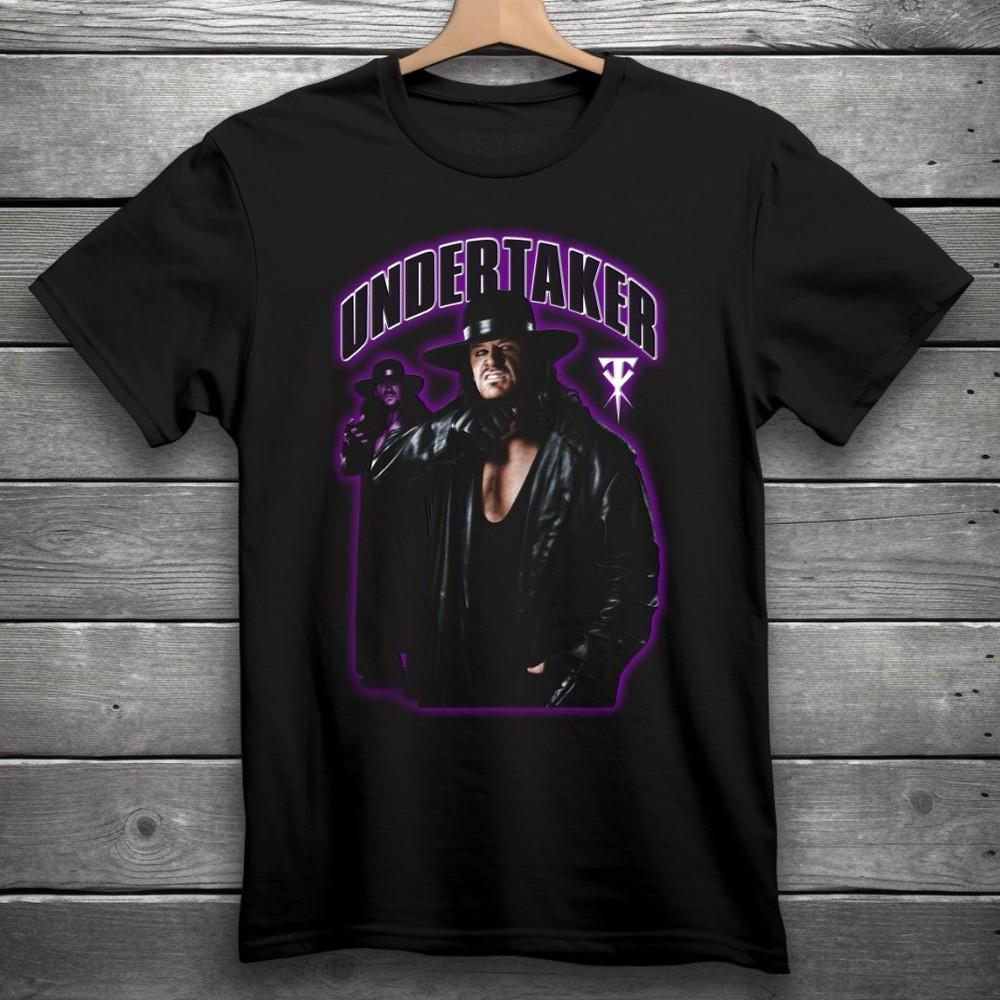 The Undertaker Wrestling T-Shirt Black S-4XL L
