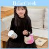 Stylish Princess Shoulder Bag With Pearl Flower Design For Girls And Boys Perfect For Daily Use