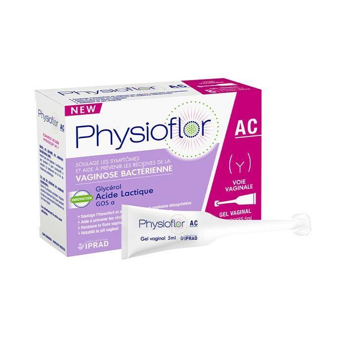 Physioflor AC Gel Acidifiant Voie Vaginale 8 unidoses