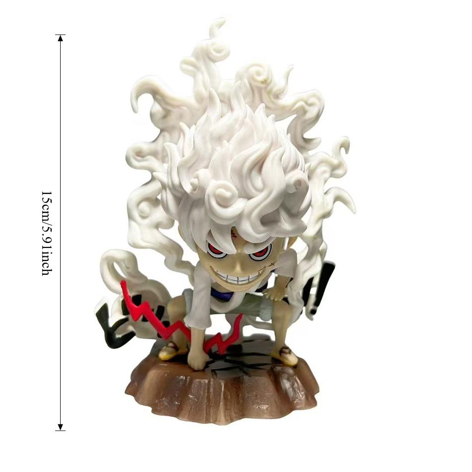 Hot 6Pcs One Piece Monkey D. Luffy Nami Usopp Sanji Chopper Roronoa Zoro Pvc Action Figures Model Dolls Toys Children'S Gifts
