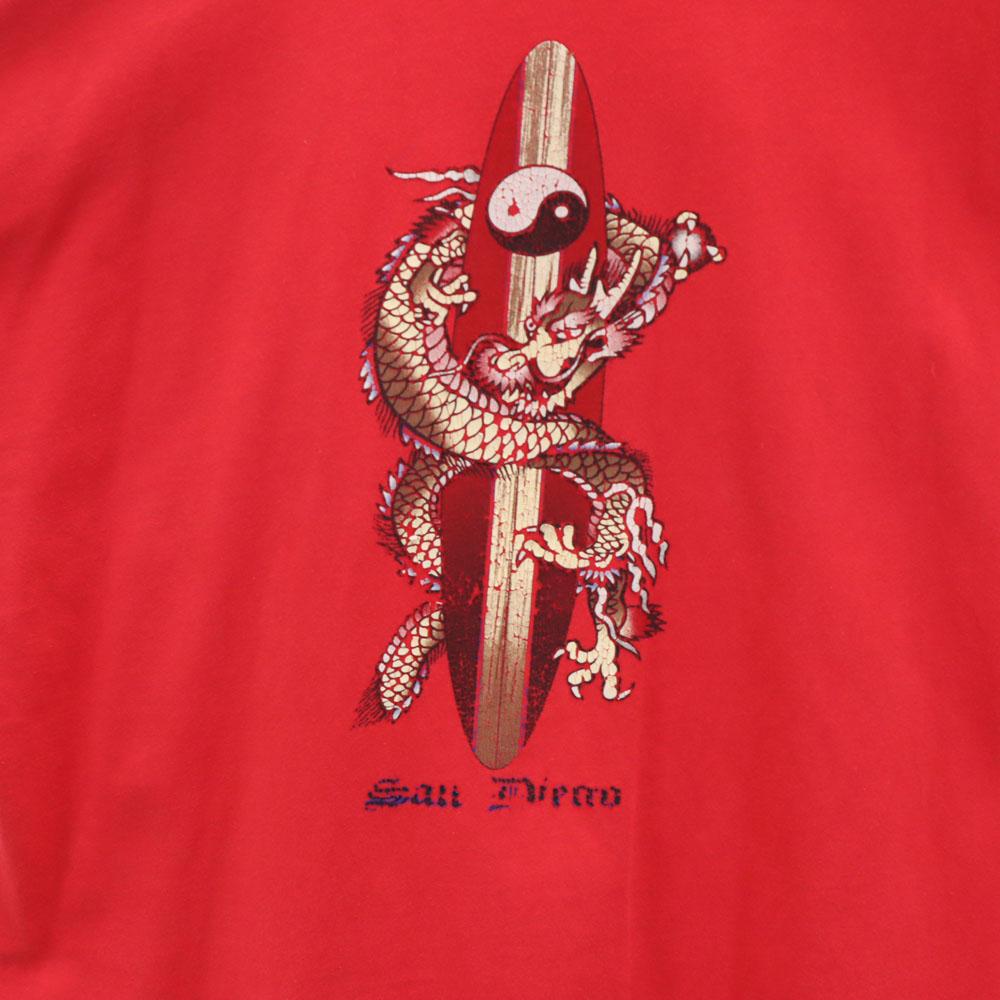 Nike 90er Backprint Langarm Team Tag T-Shirt Herren Gebraucht