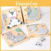 Wooden Animal Puzzle For Kids With Educational Cognitive Skills For Early Learning Toys