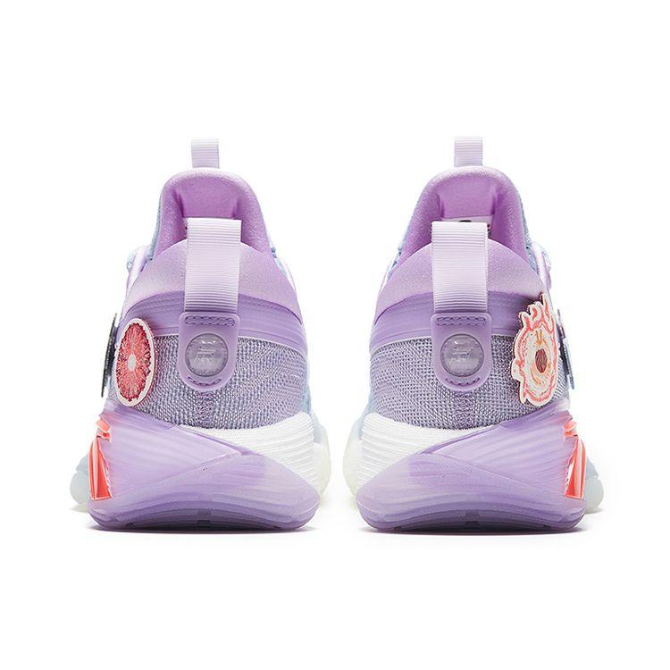 Anta Zup1 Harvest Shock Absorption Non-Slip Wear-Resistant Low-Top Basketball Shoes Men sneakers Purple 912331105-1