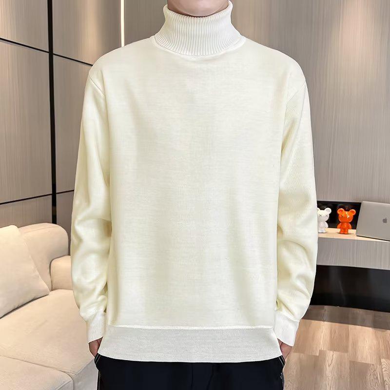 Men's Trendy High Collar Sweater for Autumn/Winter 2023