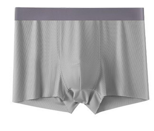 "DGG Pánské bezešvé boxerky z ledového hedvábí s grafenem - Antibakteriální a prodyšné letní spodní prádlo"