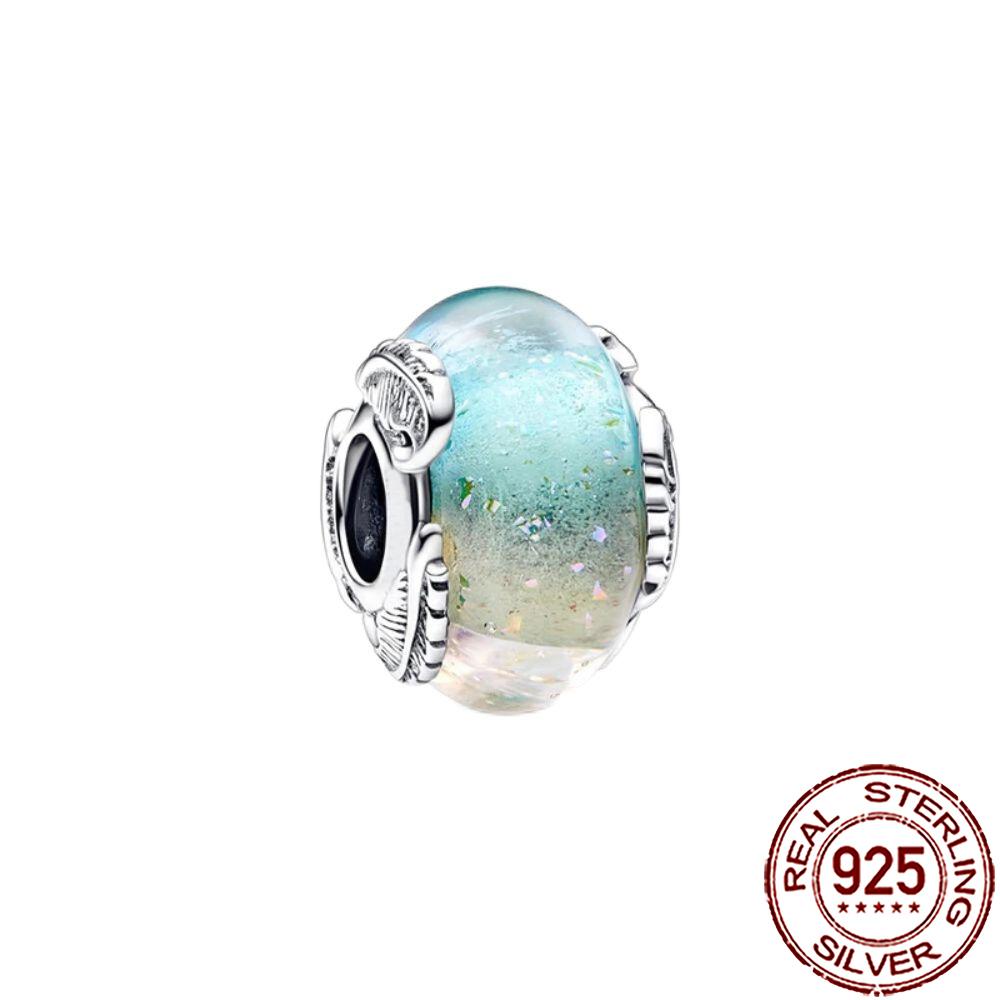 New Designer Charms Copper Colorful Murano Glass Beads Suitable For Genuine Fashion Bracelet Necklace Diy Jewelry