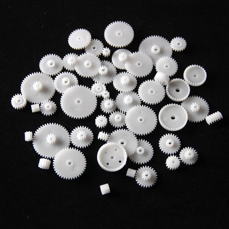Plastic Gear Pack: Module 05 DIY Motor Speed Reducer Gears Model