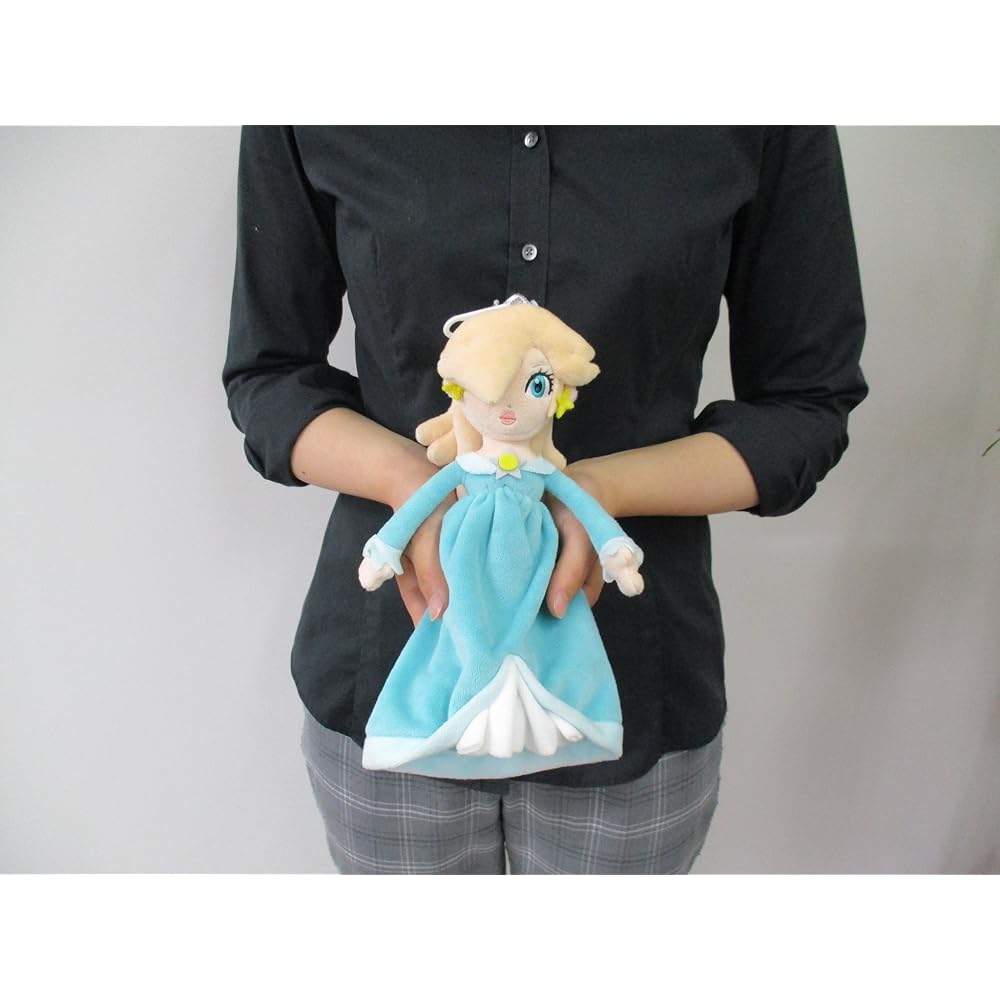 Sanei Boeki Super Mario All Star Collection Rosetta Plush Toy 28cm W8×D7.5 Soft Stuffed Animal