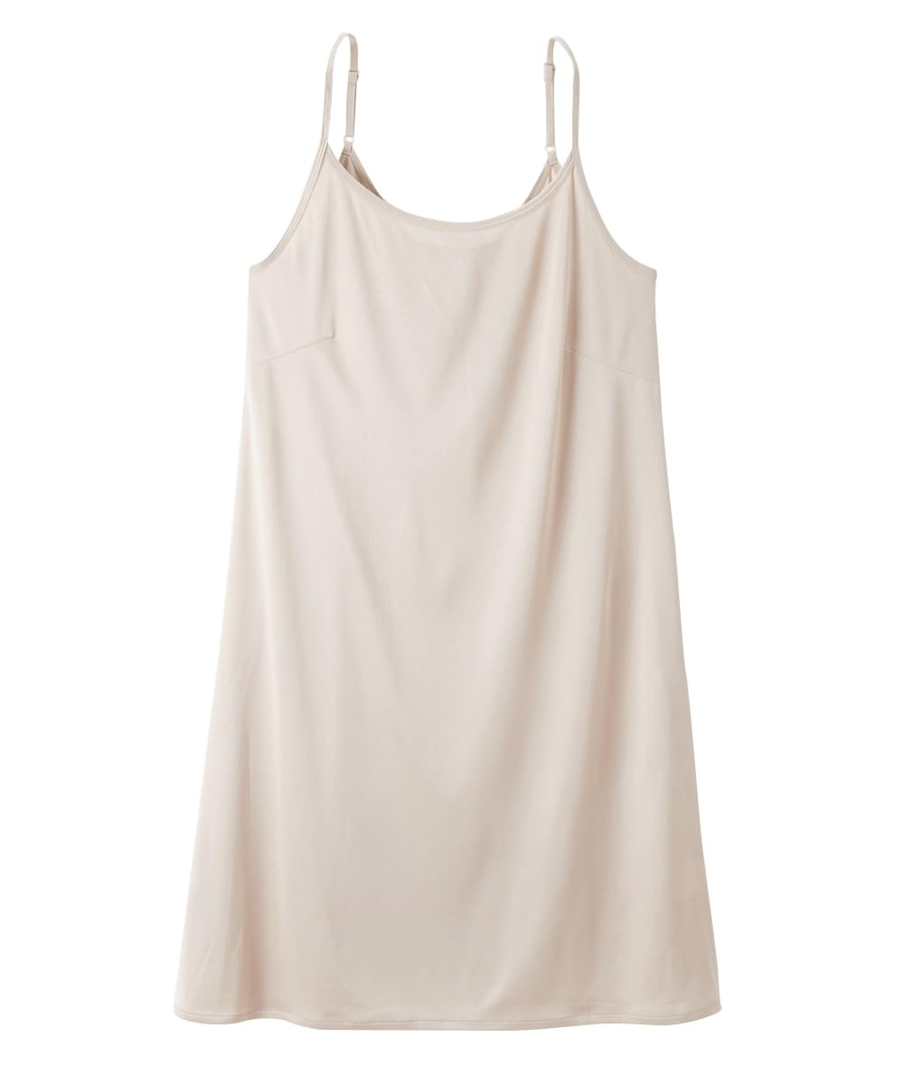 

Nissen Camisole Slip Size M Women s (Anti-Static, Moisture-Wicking, Quick-Drying) Beige, бежевый