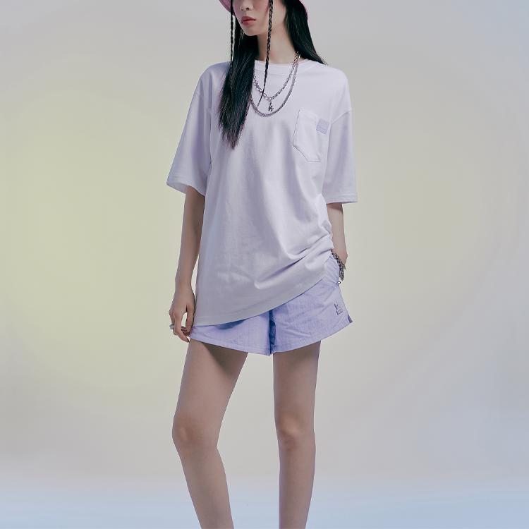 MLB Minimalist Letter Print Loose Sports Casual Fashion American Vintage Short Sleeve T-Shirt Unisex Tops White 31TS32131-07W