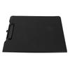 A4 Clipboard Folder Hold 100 Sheets Simple Straight Grain Office Clipboard Folder Paper Folders for School Office Black
