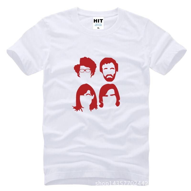 The IT Crowd T Shirts Men New Printed Roy Richmond Jen Moss T Shirt Fashion New Short Sleeve Tshirt Tops Tee