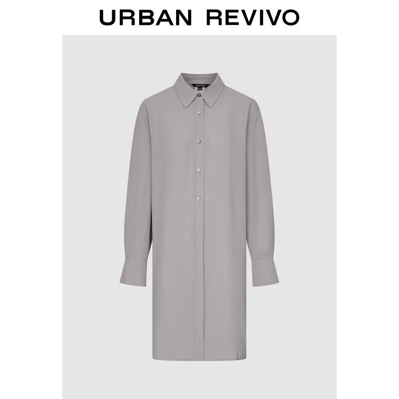 UR Women s Casual Irregular Long Sleeve Shirt L