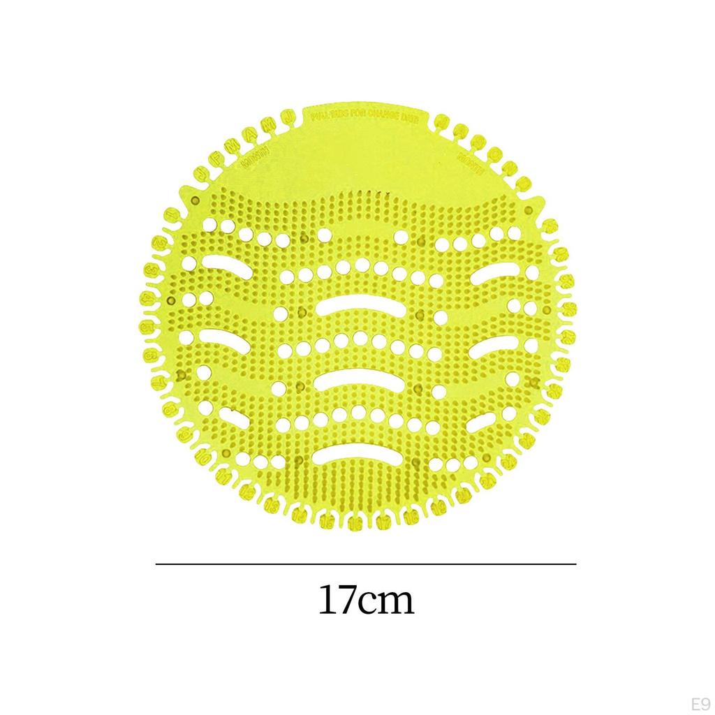 Écran Désodorisant pour Urinoir Tapis Anti-éclaboussures Désodorisant Parfumé pour Bureau Restaurant Cafés