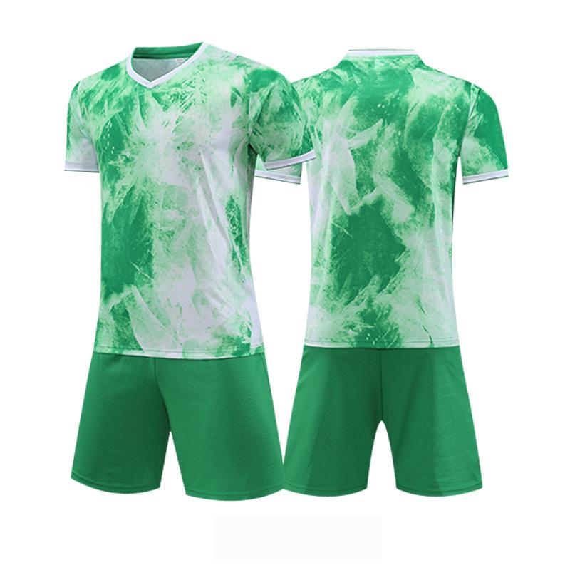 Football Jersey Kids Men Professional Quick-Drying T-Shirt for Sport Trainning Uniforms 100% Polyester Football Suits
