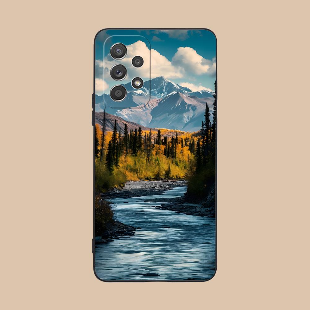 Mountain Forest Mobile Phone Case for Samsung Galaxy A56 55 54 53 52 51 36 35 34 23 16 15 5G Colorful Cover Luxury Pretty Cover