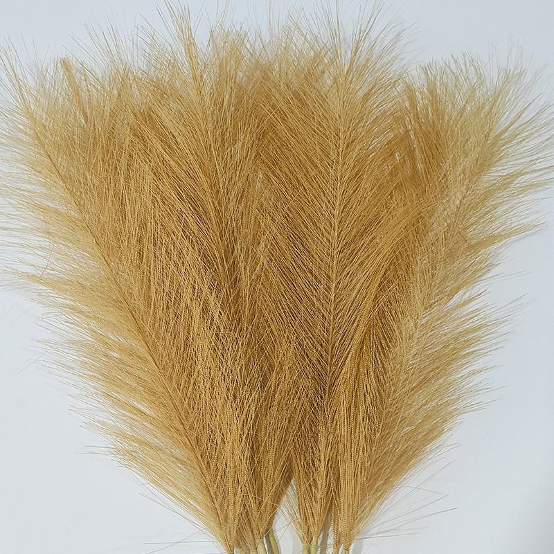 10Pcs Artificial Pampas Grass Decor Faux Reed Plume Plants for Home Wedding Table Decoration Festive Party Supplies