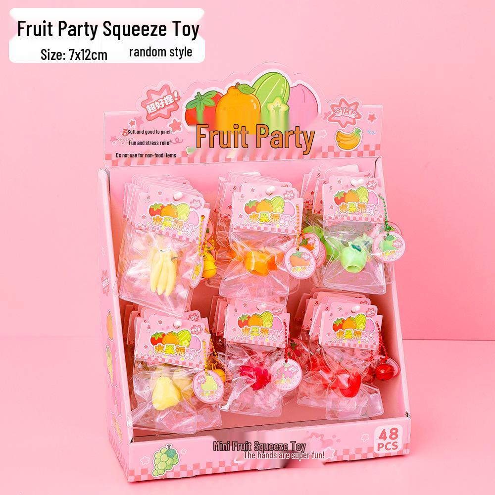 Очаровательные Реалистичные Сквиши-Игрушки в Виде Еды для Детей - Мультяшные Подарки для Снятия Стресса с Медленным Отскоком