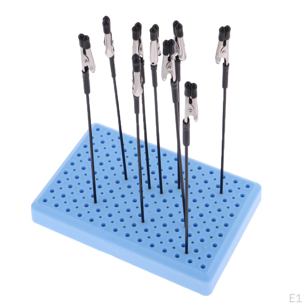 1 Piece Model Base Stand Airbrush Spray Parts Tool Holder Blue