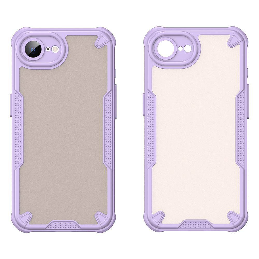 

For iPhone 16e Case Hybrid Frosted Phone Back Cover Pink