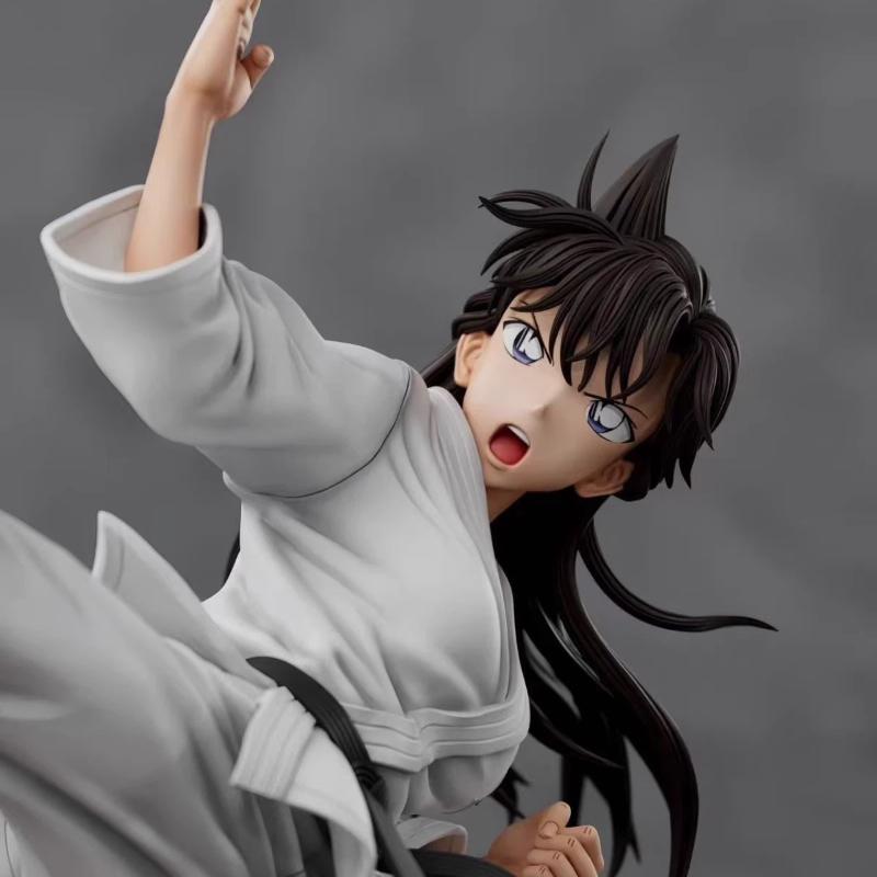 Detective Conan Mouri Ran Karate Action Figure Anime Character Statue Desktop Decor Collectible Model Gift For Anime Manga Fans