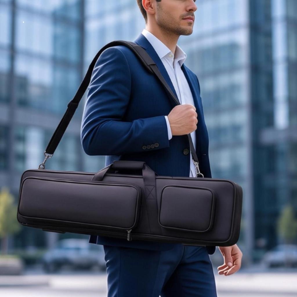 Billiard Cue Carrying Carrier Compact Pool Bag Convenient for League Nights