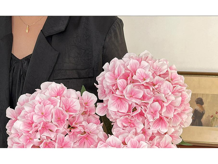 3D Printed Lisa Hydrangea Artificial Flowers, 144 Pieces for Floral Arrangements, Weddings, DIY Decorations, or Simulation Displays.