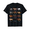 Cattle Motifs for Cow Lovers T Shirt Black Adult S Vintage Washed Unisex Designer Clothes Soft Casual Graphic Streetwear