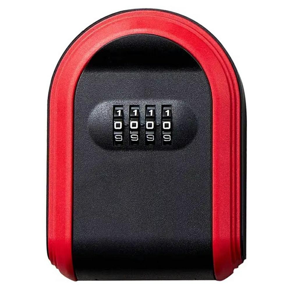 Key Storage Box with Password Lock for Home Office Construction Site Wall Mounted Plastic Security Key Keeper C