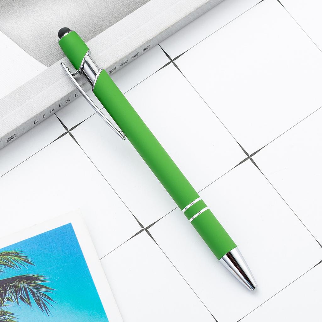 Metall-Touch-Stift, Aluminium-Stab-Stift, Meiji-Stift, Kapazitiver Touch-Stift, Kugelschreiber, Handschrift-Touchscreen-Stift