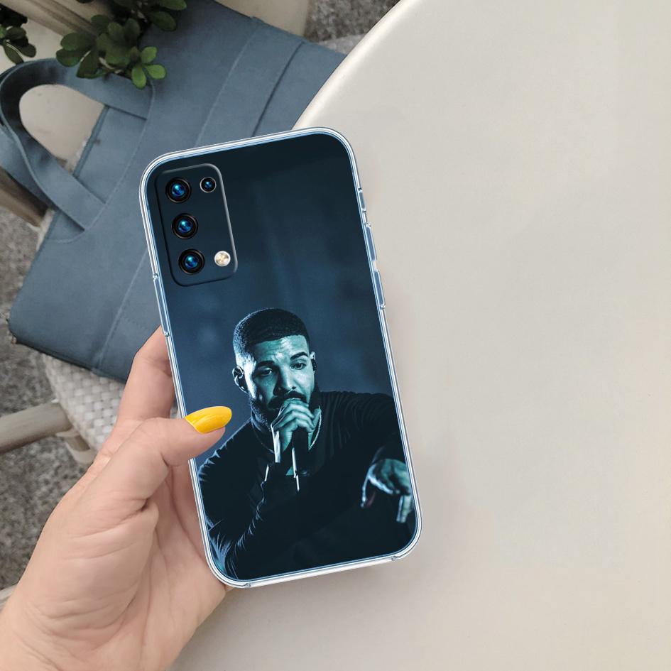 Drake Transparent Phone Case for Samsung Galaxy A04 A04S A14 A23 A34 A54 M23 M33 M52 M53