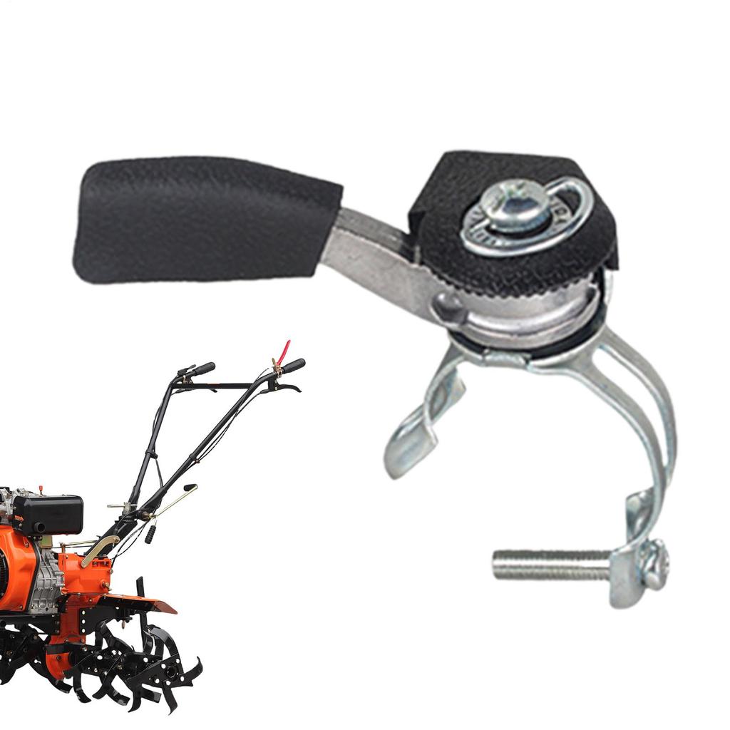 Throttle Lever Control Tiller Handlebar Thumb Throttle Lever Accelerator Parts Assistant Attachment for Trowel Micro-Tiller