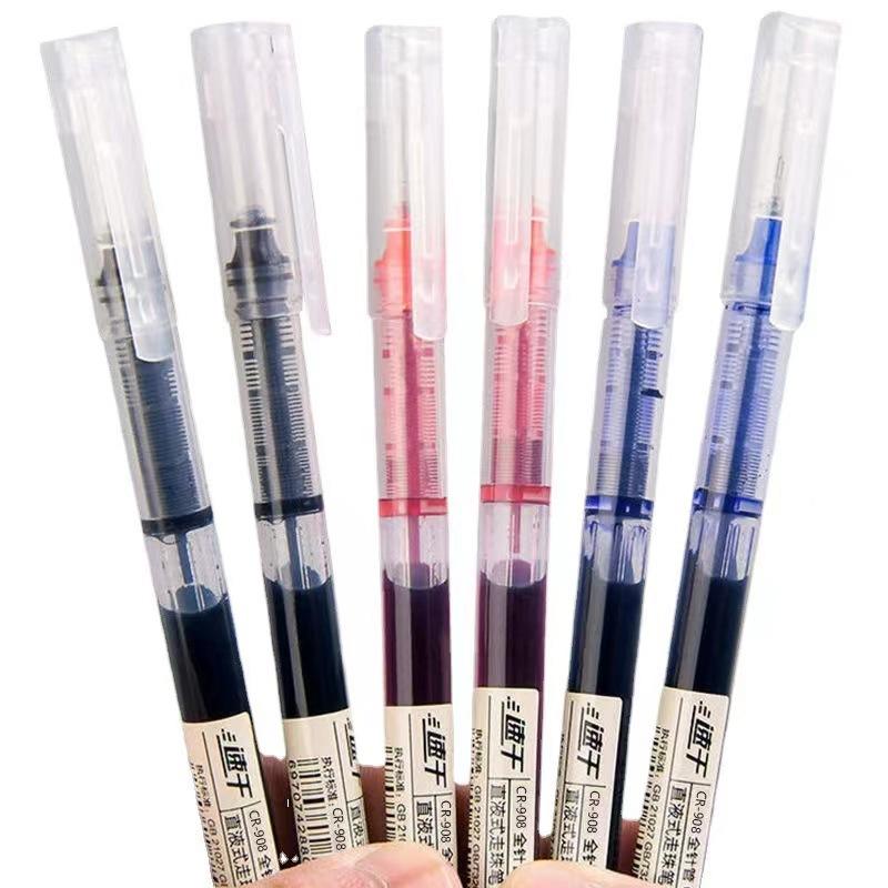 1Pcs Direct Liquid Neutral Pen Fluent Writing Suitable for Office Work, Brushing Questions, Signing Writing, Diaries, Notes, Student Classroom