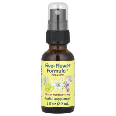 Fórmula Cinco Flores™, Spray de Essência Floral, Sem Álcool, 30 ml (1 fl oz)