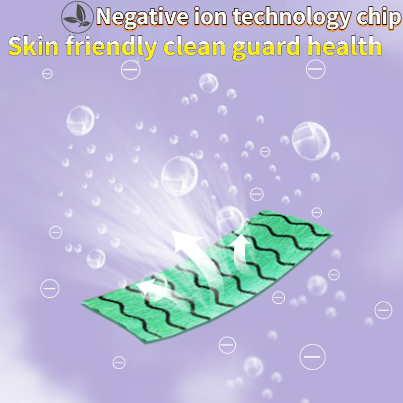 Assorbenti mestruali in morbido cotone per l'igiene femminile, comodi, traspiranti e a prova di perdite