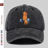 Pc Fun Sports Dog Pattern Printed Baseball Cap with Cute Dog Print Design Decorative Hat Comfortable Lightweight Headwear Adju