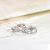 S925 Sterling Silver Diamond Ear Cuffs - 2026 Elegant Japanese Korean Style Simple Hoop Earrings for Women