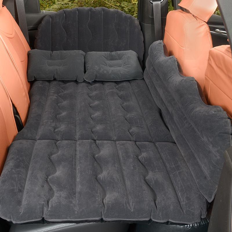 Inflatable Car Mattress for SUV and Sedan - Folding Travel Bed for Sleep and Self-Driving Tours