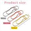 1pcs Creative Love Shaped Paper Clip, Pen Clip Notebook Accessories, Fixed Pen Buckle Multi Functional Stationery Storage Clip