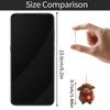 2D Flat -Piece Acrylic Charm Countdown Calendar with Airplane Box for Collectors