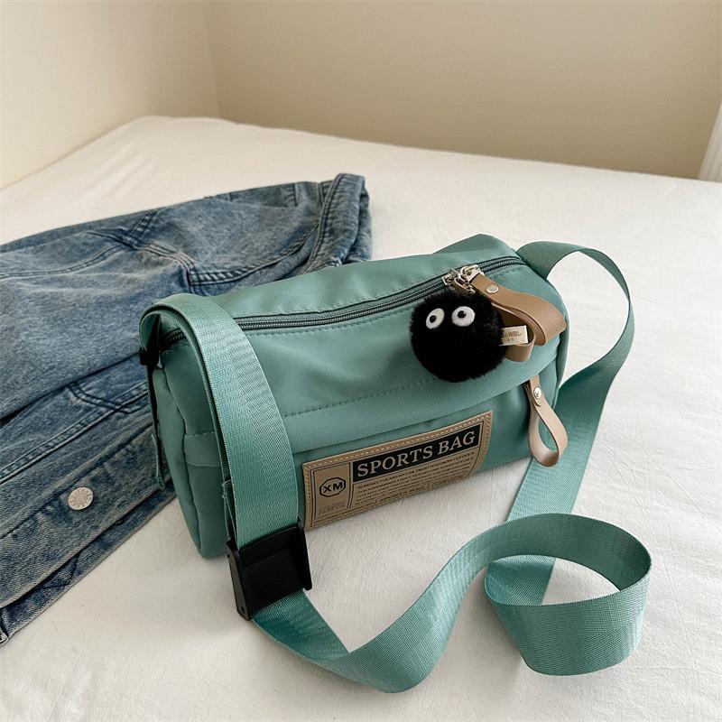 Stylish Casual Women's Shoulder Bag In Trendy Japanese And Korean Design With Pillow Shape And Multiple Color Options For Outdoor Use