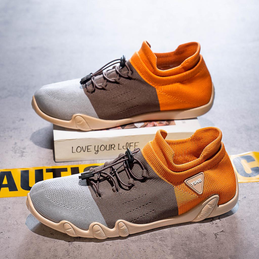 Men's Shoes 2025 Summer New Trend Fashion Breathable Running Sports Casual Shoes Thick Sole Men's Tennis Outdoor Casual Shoes