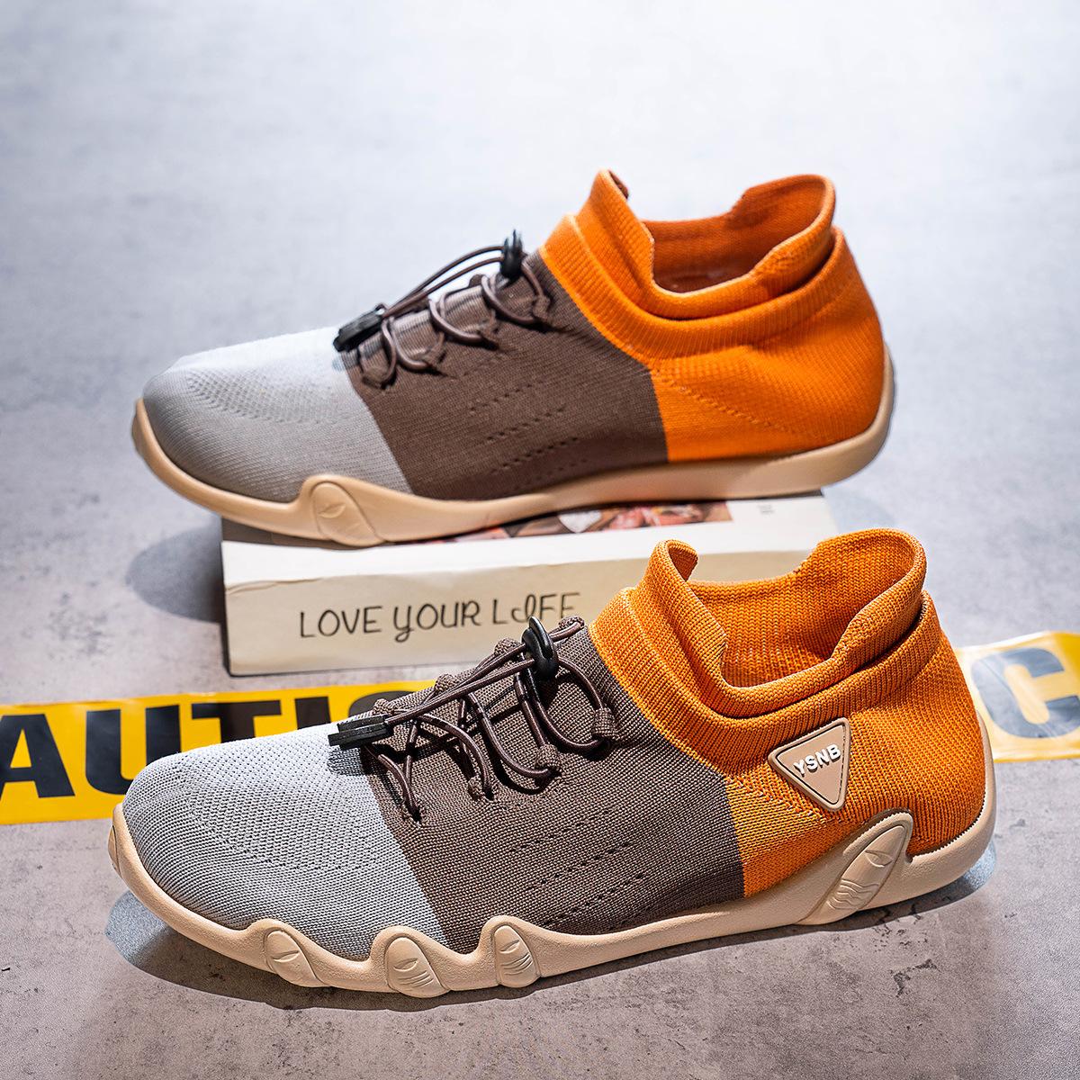 

Мужская обувь 2025 Лето Новый тренд Мода Дышащая Беговая Спортивная Повседневная Обувь Толстая Подошва Мужские Теннисные Уличные Повседневные Кроссовки 39